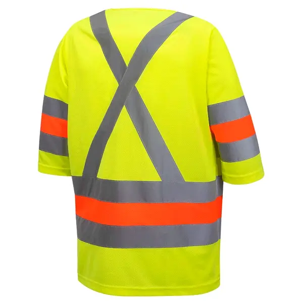 Amsal Inc. - Pioneer short sleeves traffic shirt V1190960_back.webp