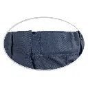 Amsal Inc - Gatts cargo pant navy MRB-011_flexible waist.webp