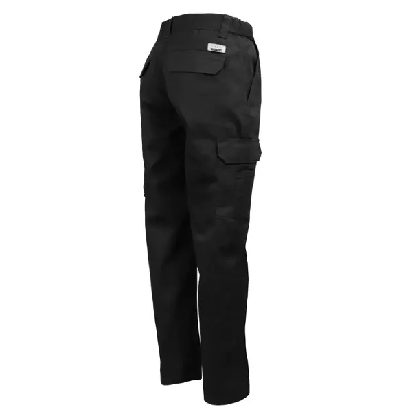 Amsal Inc - Gatts cargo pant black MRB-011_back.webp