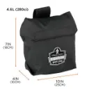 Amsal Inc - Ergodyne Arsenal 5182 half face respirator bag 13182_3.webp