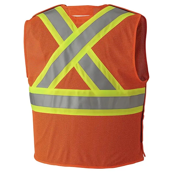 Amsal Inc. - Pioneer FR hi-vis safety vest V2510850_back.webp