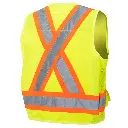 Amsal Inc. - Pioneer Hi-Viz surveyors safety vest yellow V1010140_back.webp