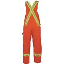 Amsal Inc. - Big Bill bip overall with reflective bands orange 178BF_back.webp