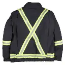 Amsal Inc. - Big Bill unlined FR jacket with reflective stripes L495US9_back.webp