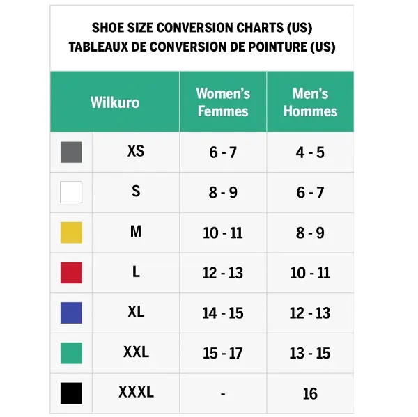 Amsal Inc - Wilkuro PVC safety overshoes WIL001-11_charts.webp