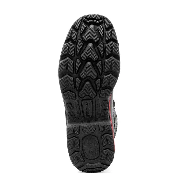 Amsal inc. - Men's Royer5700GTR black-red safety boot_outsole.webp
