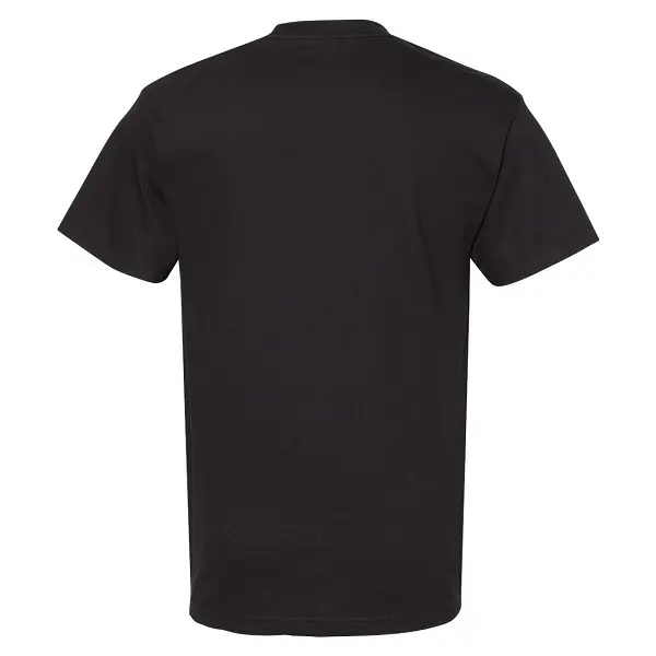 Amsal Inc. - American Apparel unisex heavyweight cotton tee black 1301_back.webp