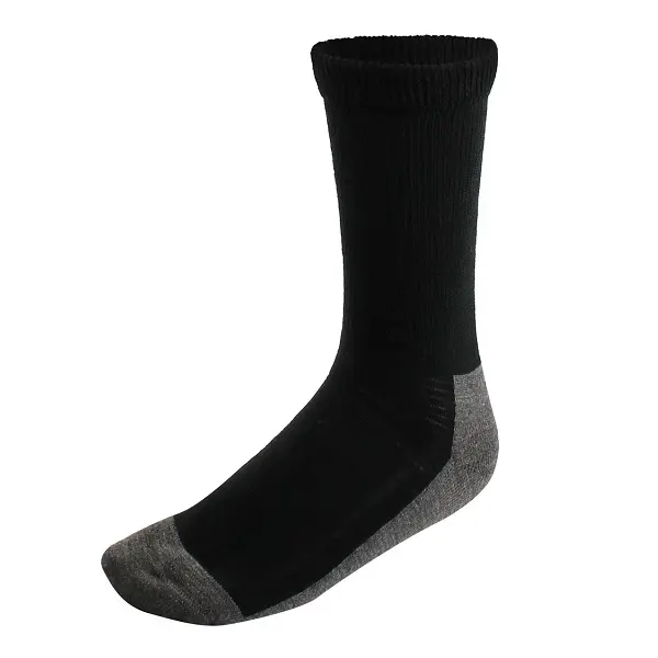 Amsal Inc. - Ganka 40% Merino wool socks black 84-360_1.webp