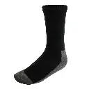 Amsal Inc. - Ganka 40% Merino wool socks black 84-360_1.webp