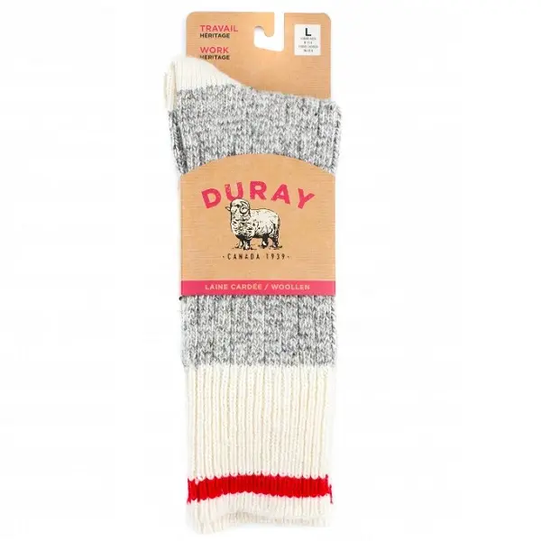 Amsal Inc - Duray grey and red Classic socks 173, 168, 172, 169, 167_1.webp