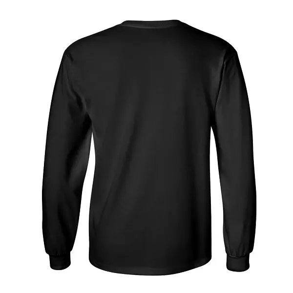 Amsal Inc. - Gildan ultra cotton long sleeve t-shirt 2400 black_back.webp