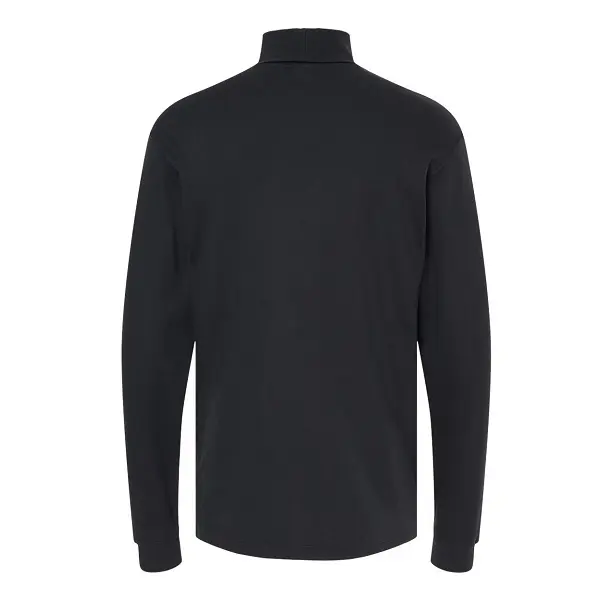 Amsal Inc. - King Fashion turtleneck long sleeve t-shirt black KF4900_back.webp