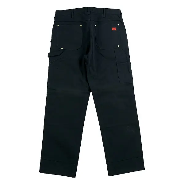 Amsal Inc. - Tough Duck double front work pant black WP03_back.webp