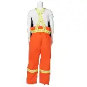 Amsal Inc. - Viking hi-viz Firewall FR insulated overalls orange 51679-5400_back.webp
