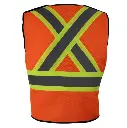 Amsal Inc - Gatts adjustable mesh safety vest orange 500X4-or_back.webp