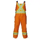 Amsal Inc - Forcefield overall with reflective stripes orange 024-OR141_back.webp