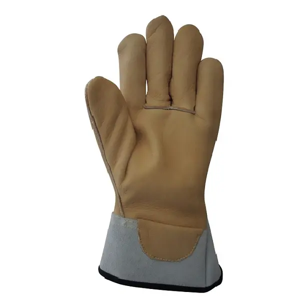 Amsal Inc. - Akka cowhide leather glove with 3 inch cuff S168-3_front.webp