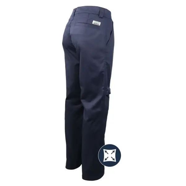 Amsal Inc - Gatts stretch pants with kneepad pockets 778EX-PAD_back.webp
