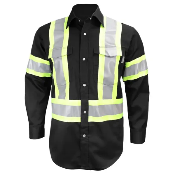 Chemise manches longues avec bandes réfléchissantes Gatts