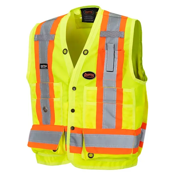 Pioneer Hi-Viz surveyor's safety vest