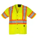 Pioneer mesh hi-vis short-sleeved safety vest