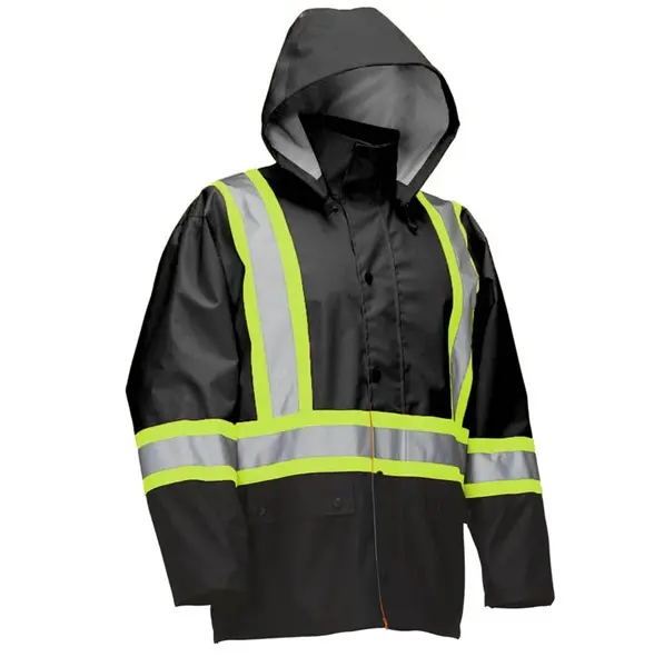Manteau de pluie avec bandes réfléchissantes Forcefield