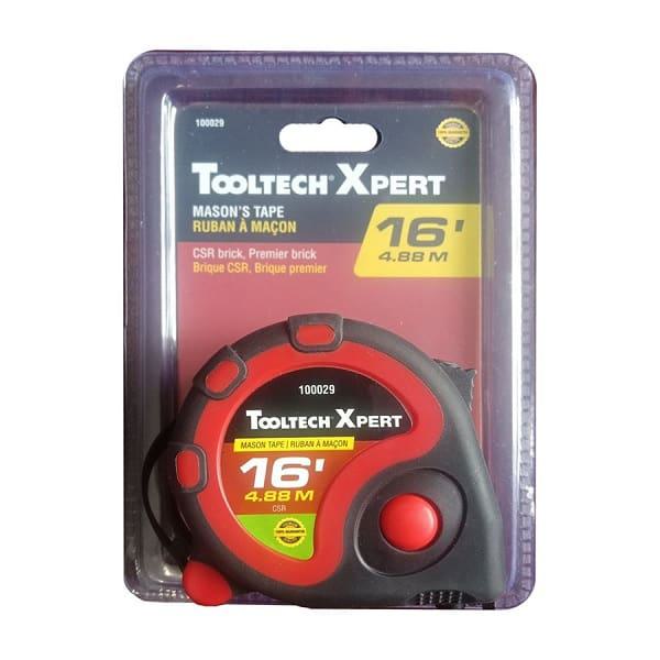 Tooltech tape measure for mason 16'