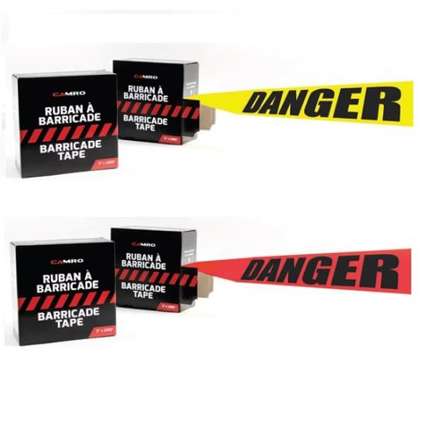 Camro barricade tape DANGER