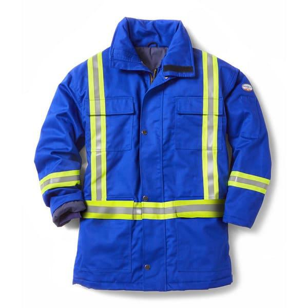 Rasco FR parka with reflective stripes