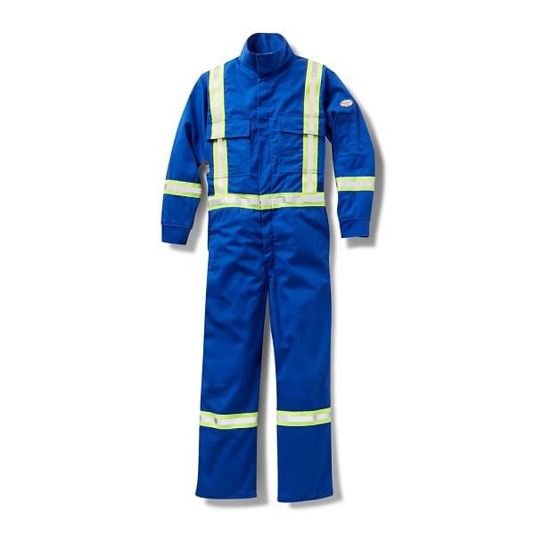 Rasco FR coverall with reflective stripes