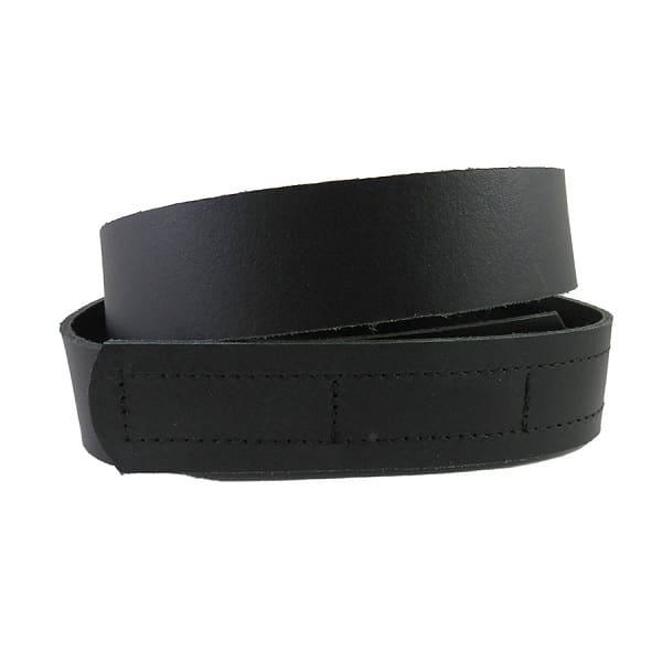 Cuirs Desrochers 1.5" leather belt no metal (without buckle)