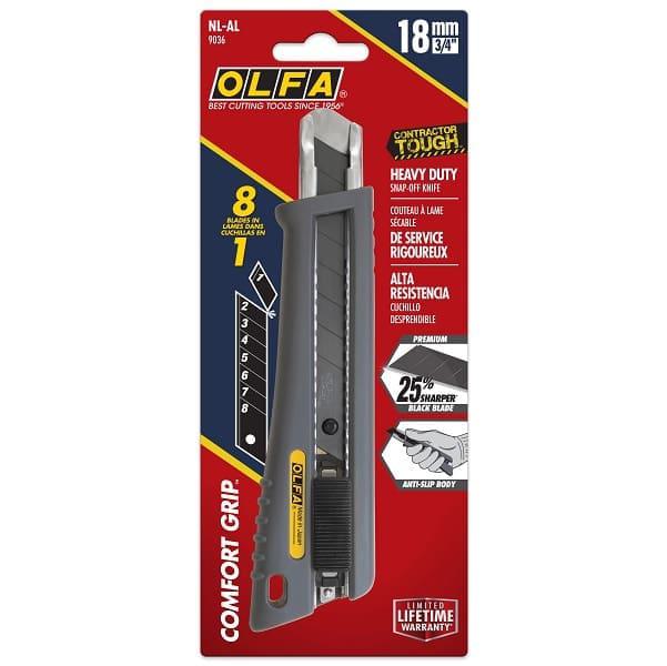 Olfa 18mm NL-AL auto-lock utility knife