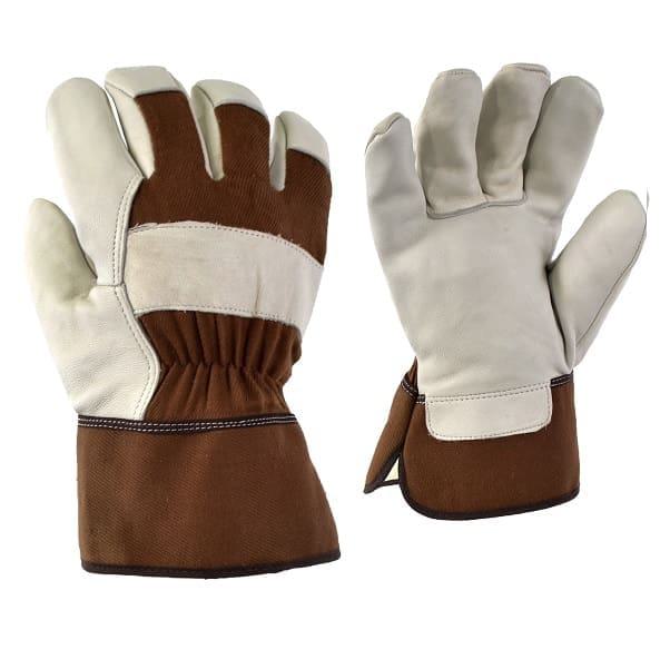 Ganka lined leather glove with membrane