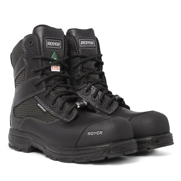Bottes de Sécurité Royer Agility Airflow 8", Noire
