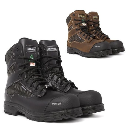 Bottes de Sécurité Royer Agility Airflow 8", Noire