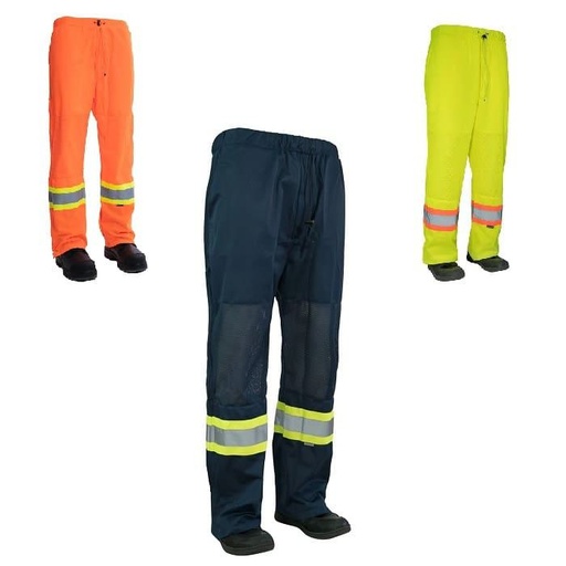 [forcefield-hi-vis-pants-with-vented-legs] Forcefield hi vis pants with vented legs