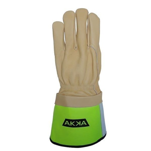 [akka-cowhide-leather-glove-with-5-cuff] Akka cowhide leather glove with 5" cuff