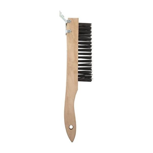 [tooltech-wire-brush-with-scraper] Tooltech wire brush with scraper