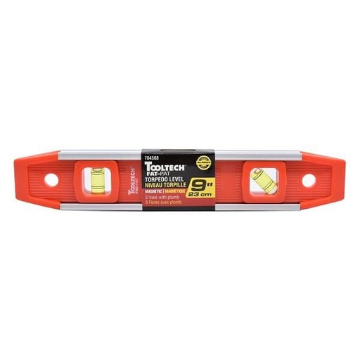 [tooltech-magnetic-torpedo-level-9] Tooltech magnetic torpedo level 9"