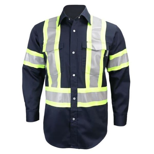 [gatts-long-sleeves-shirt-with-reflective-stripes] Gatts long sleeves shirt with reflective stripes