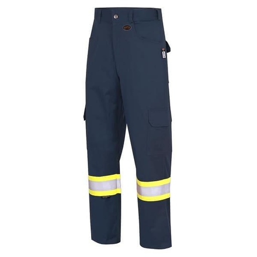 [pioneer-fr-tech-fr-safety-cargo-pants-with-reflective-stripes] Pioneer FR-Tech Fr safety cargo pants with reflective stripes