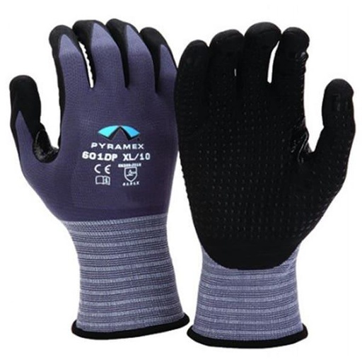 [pyramex-micro-foam-nitrile-dotted-gloves] Pyramex micro-foam nitrile dotted gloves