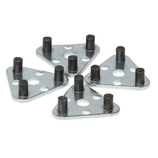 [13/4504] Pierre triple de rechange (Paquet de 4) Shurlite 