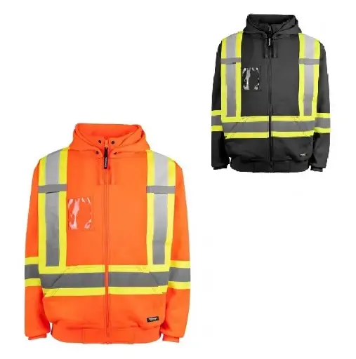 Veste à capuchon avec bandes réfléchissantes Terra