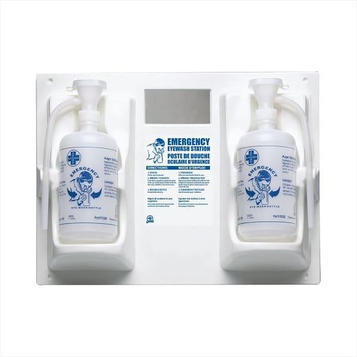 [dual-eyewash-station-for-1l-bottles] Dual eyewash station for 1L bottles