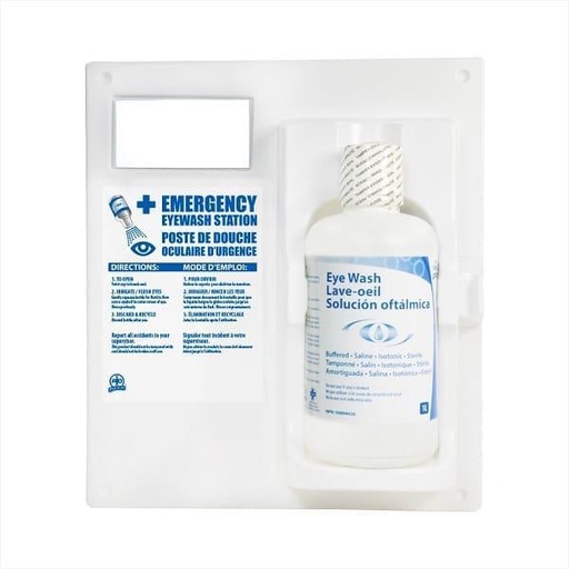 [eyewash-station-single-for-1l-bottle] Eyewash station single for 1L bottle