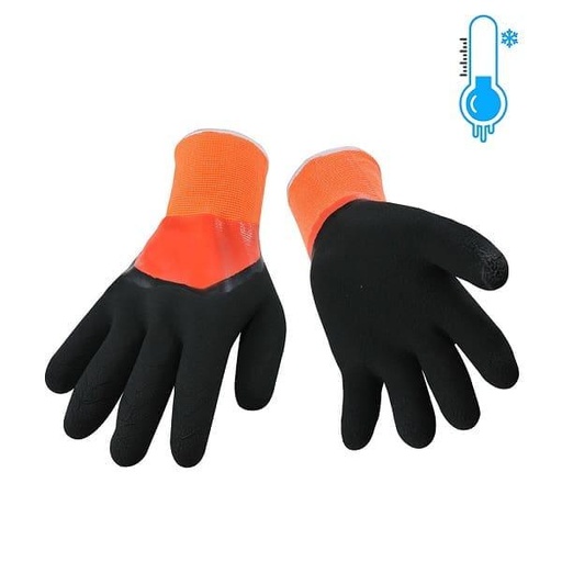 [double-dip-glove-with-acrylic-fleece-liner] Double dip glove with acrylic fleece liner
