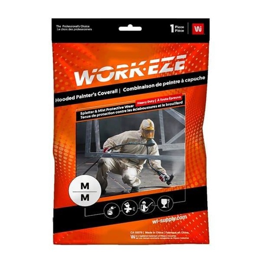 Wipeco hooded painter's coverall