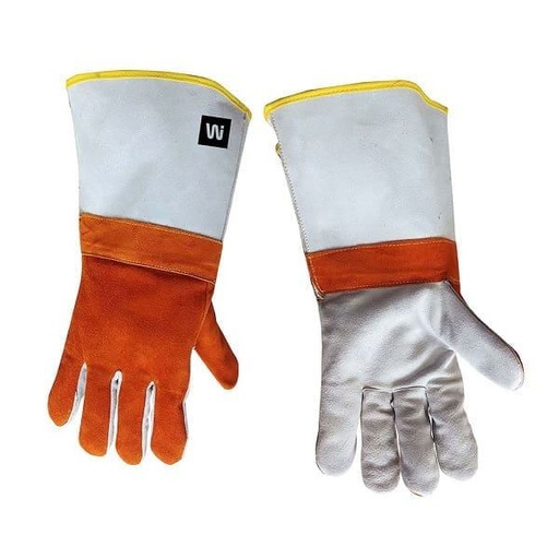 [welding-glove-with-cow-split-leather] Welding glove with cow split leather