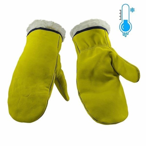 [leather-mitt-with-removable-liner] Leather mitt with removable liner